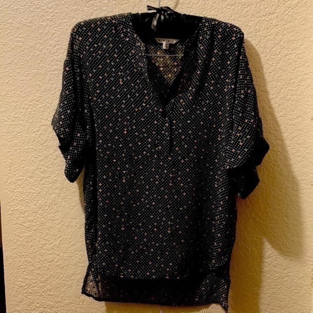 Cabi XS blouse black